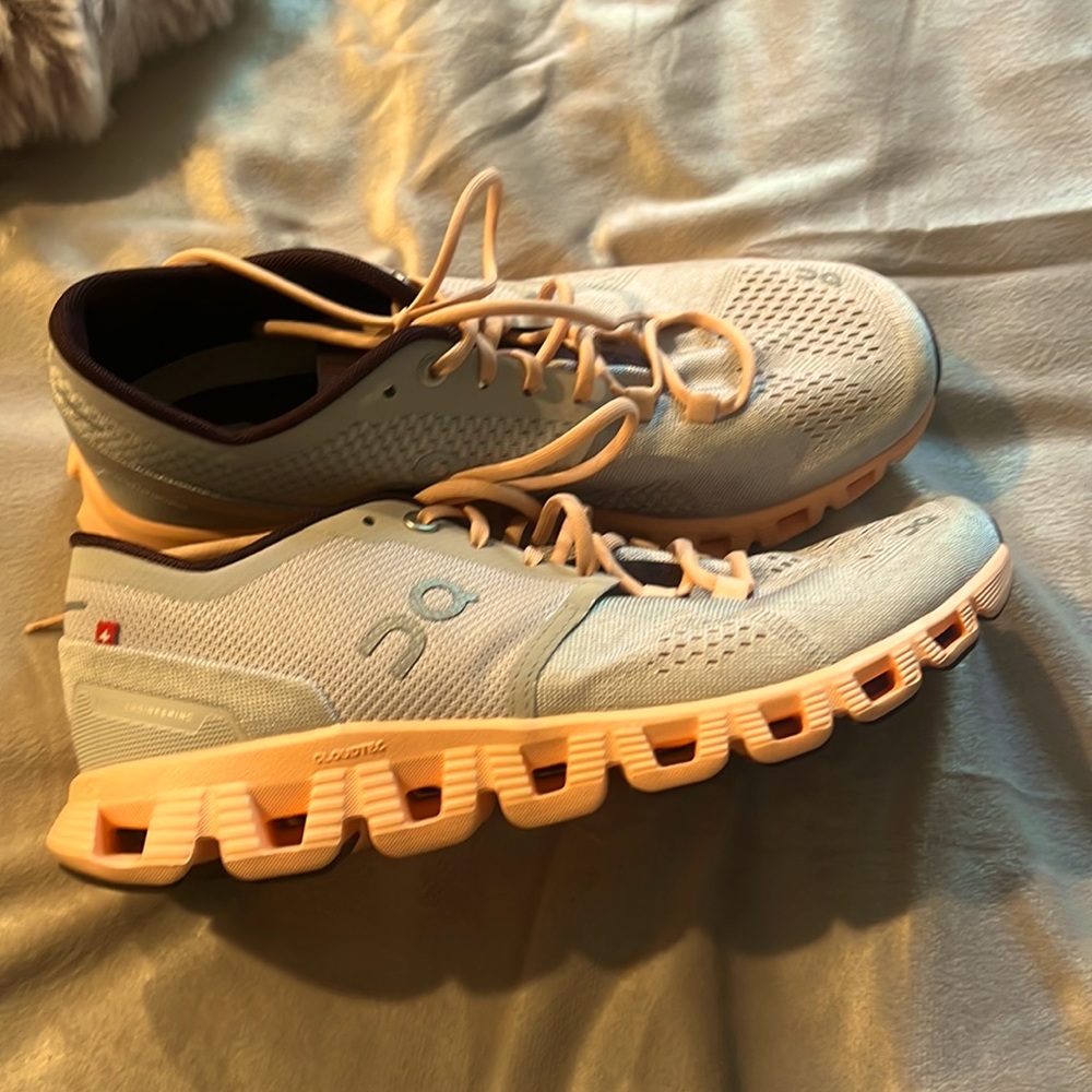 On Running worn twice.